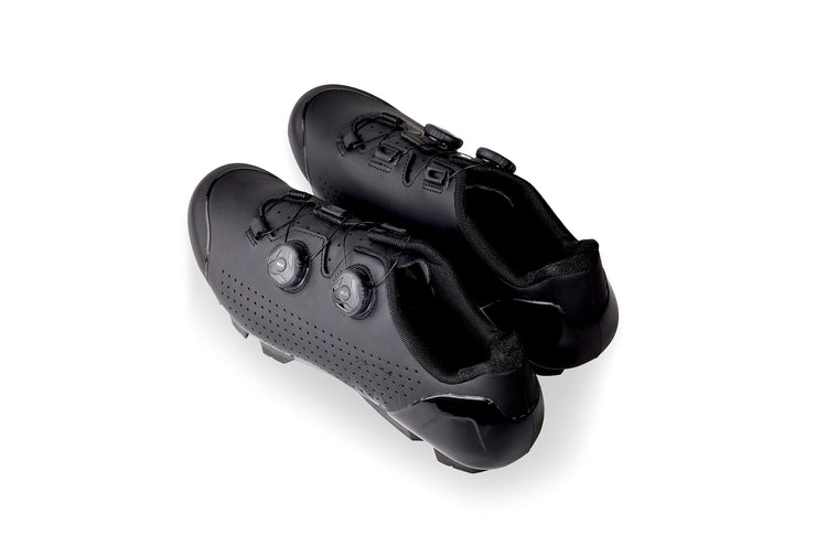 VeloKicks 'Lactic' - black mountain bike/gravel off-road cycling shoes-Cycling Shoe-VeloKicks-VeloKicks